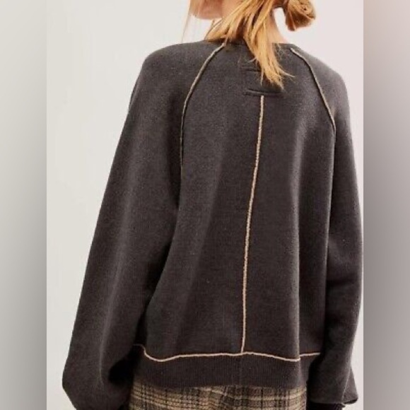 Free People Tops | Free People We The Free Midnight Pullover in grey Size: S - Picture 3 of 13
